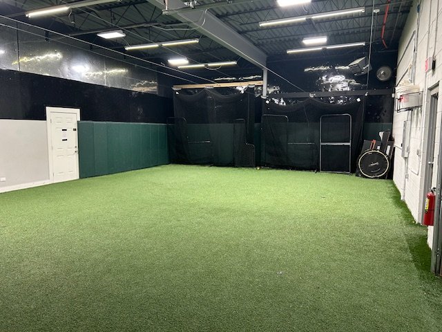 Batting cage 2 at Earned Run Training Academy