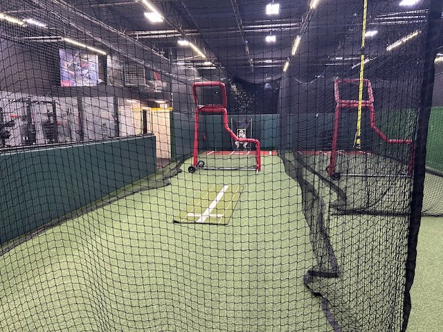 Batting cage 4 at Earned Run Training Academy