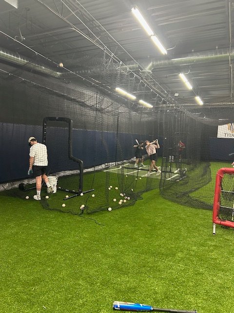Batting cage 5 at Earned Run Training Academy